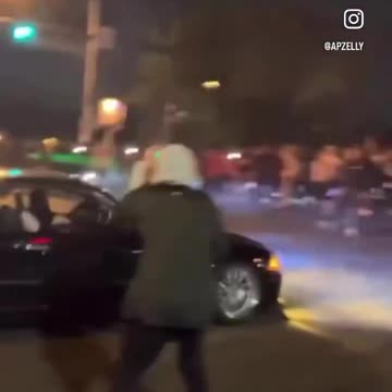 Blacks and Mexicans attack elderly White man
