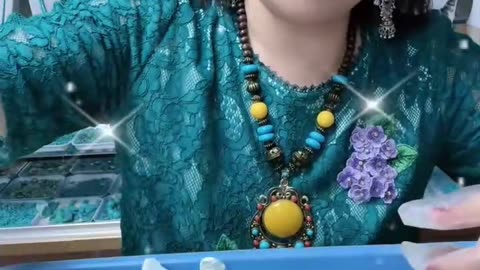2025-0320-01 original genuine sleeping beauty turquoise ~