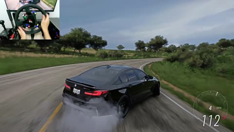 BMW M5 CS 760HP - Forza Horizon 5 | Simagic Alpha Ultimate Gameplay