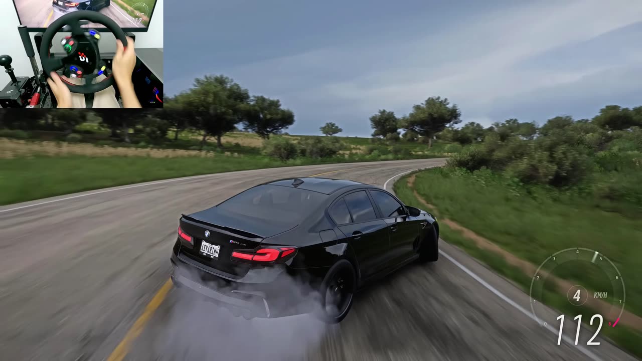 BMW M5 CS 760HP - Forza Horizon 5 | Simagic Alpha Ultimate Gameplay