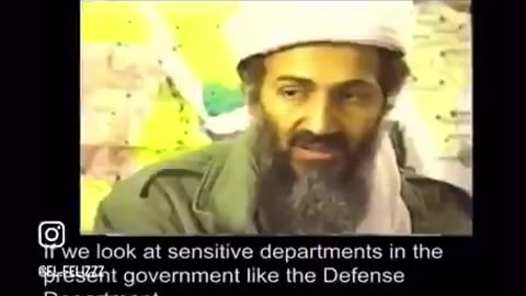 The same media that showed bin laden hiding caves, but never translated what he was saying