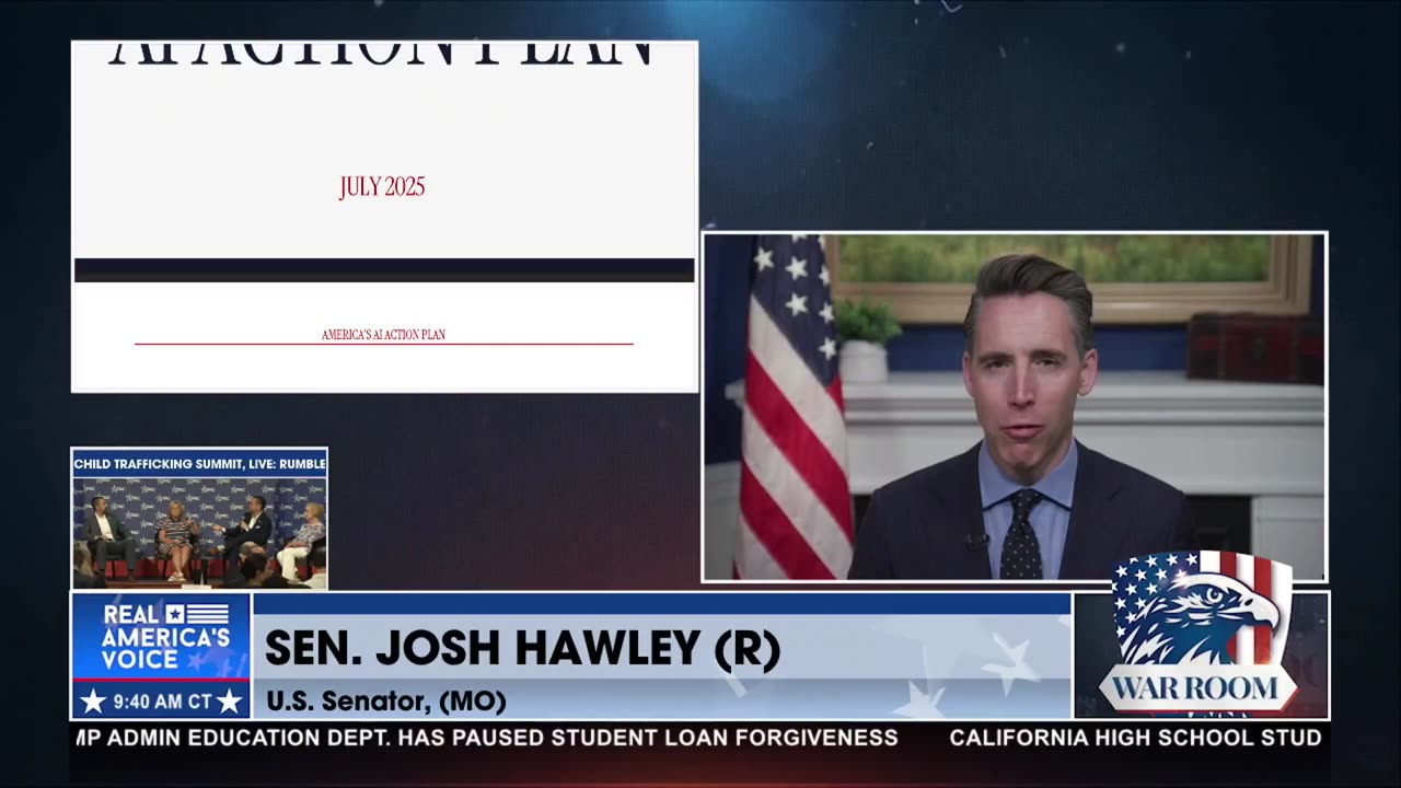 HAWLEY: PROTECT AMERICANS FROM AI—AND FROM CHINA