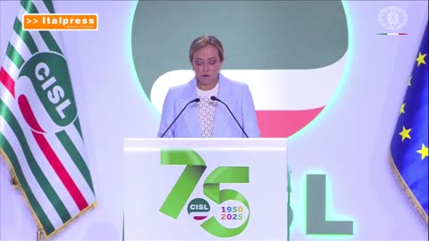 NOTIZIE DAL MONDO Meloni:'Nostre priorità sono sostenere il lavoro e far crescere i salari,la vera ricchezza di una Nazione risiede nel lavoro'.Così il presidente del Consiglio intervenendo al XX Congresso CISL il 17 luglio 2025