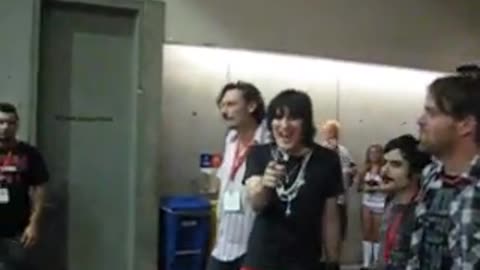 The Mighty Boosh @ Adult Swim Signing during Comic Con 2009 Part I