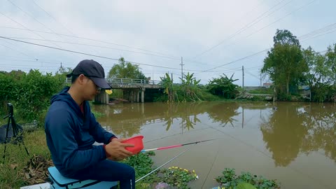 Eratio10 Eel Bait Casting in River Mud Flats
