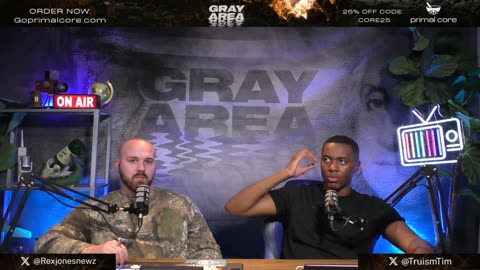 Gray Area LIVE #31: BREAKING: Epstein Explosion - TPUSA Civil War!