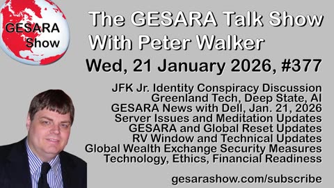 2026-01-21 GESARA Talk Show 377 - Wednesday