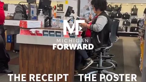 Office Depot in Michigan is flat out REFUSING to print out Charlie Kirk tribute posters