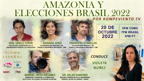 O papo dos narcotraficantes do México e Brasil: Amazonia y elecciones Brasil 2022