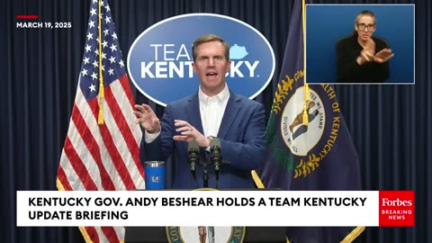 Kentucky Gov. Andy Beshear Provides An Update On Disaster Relief From February Storms