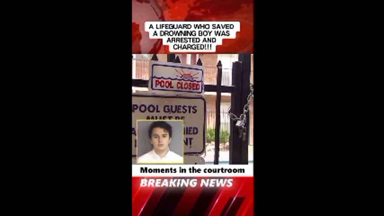 Lifeguard Falsely Charged of Crimes.