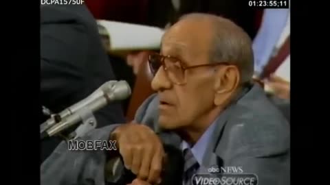 Chicago Outfit boss TONY ACCARDO called before Senate Committee in 1984