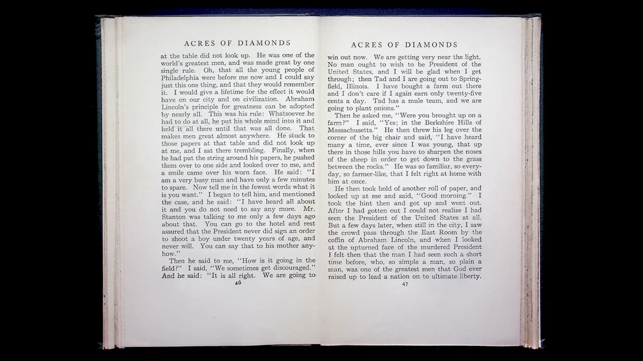 Acres of Diamonds (1915) by Russell H. Conwell