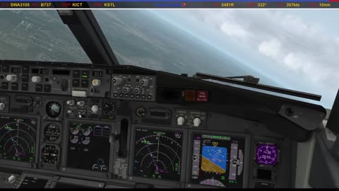 Landing in St. Louis (KSTL)