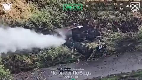 🛸💣 Ukraine Russia War | Black Swan Battalion Disables Russian Armored Vehicle in Donetsk | RCF