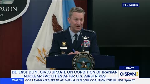 DefSec Hegseth and Gen. Cain Hold News Conference on June 26, 2025