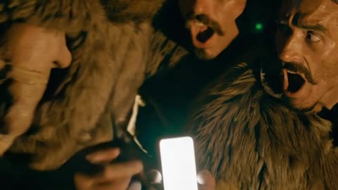 Prehistoric Phone Surprise