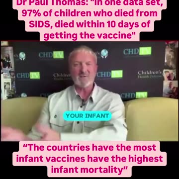 Dr. Paul Thomas – “The More we Vaccinate, the Sicker our Kids are”