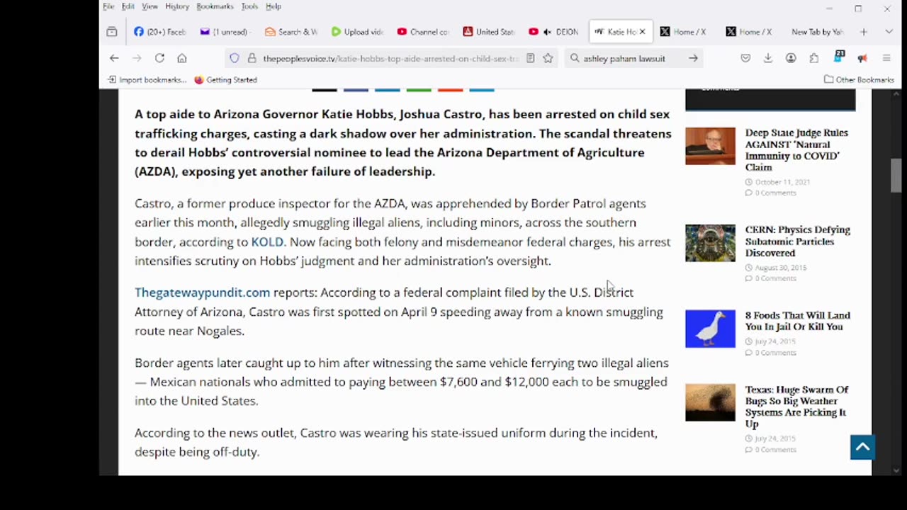 Katie Hobbs’ Top Aide Arrested on Child Sex Trafficking Charges