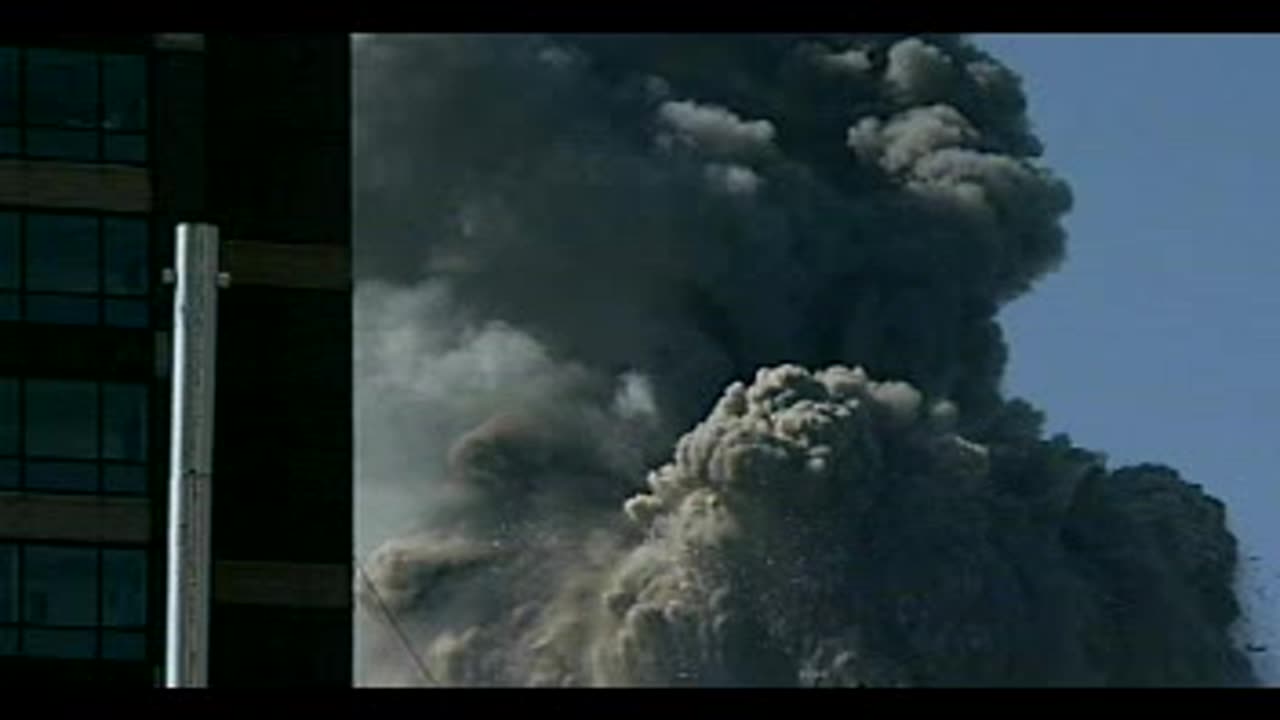 911 Three Explosion Shakes Smoke Change then Spine Collapses First