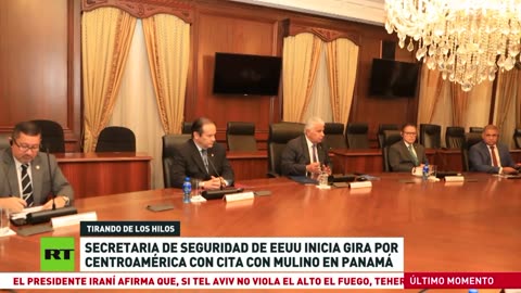 EE.UU. y Panamá abordan migración y seguridad en reunión oficial