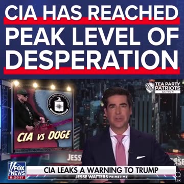 CIA HAS REACHED PEAK LEVEL OF DESPERATION CIA VS DOGE CIA LEAKS A WARNING TO TRUMP