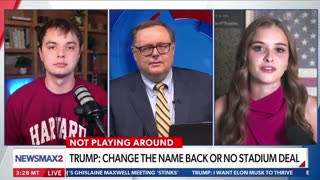 Hannah Faulkner Debates Liberal on Newsmax | Girls Sports and Washington Redskins