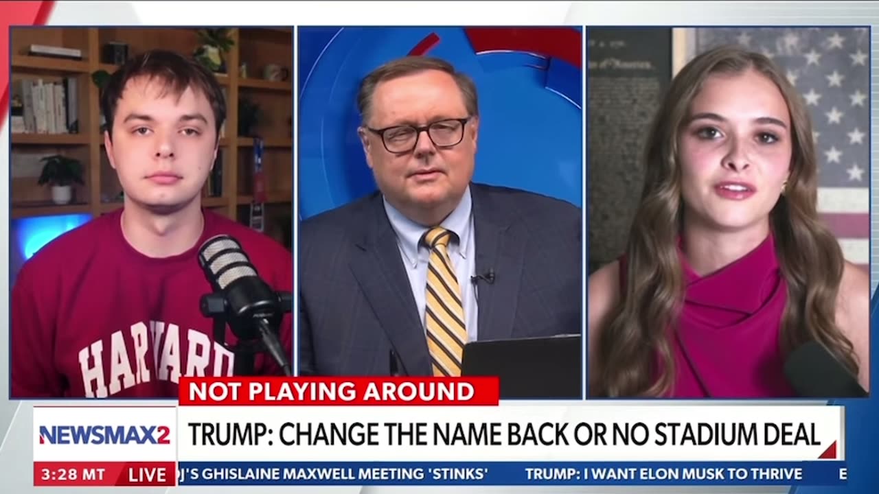 Hannah Faulkner Debates Liberal on Newsmax | Girls Sports and Washington Redskins