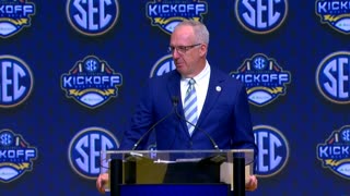 SEC Commissioner Greg Sankey kicks off 2025 Media Days