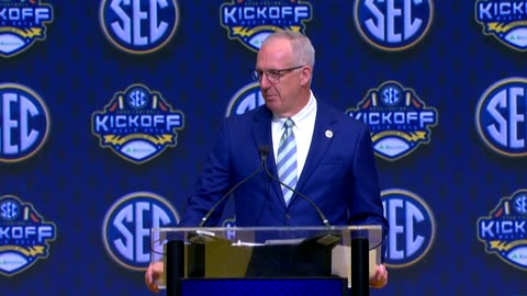 SEC Commissioner Greg Sankey kicks off 2025 Media Days