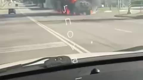 🔥 Vuhlehorsk, Donetsk region, minus gas tanker, there will be no gasoline.