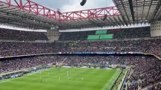 Inter Milan (goal Lautaro Martinez) amazing atmosphere