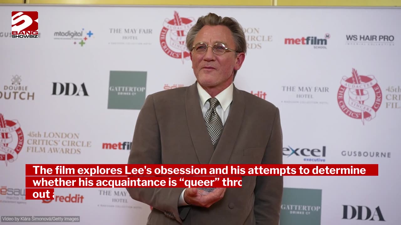 Daniel Craig felt no embarrassment filming gay love scenes for ‘Queer’