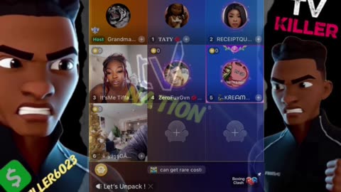 Zero and Receipt Queen goes dark, really dark, in Grandma D LIVE