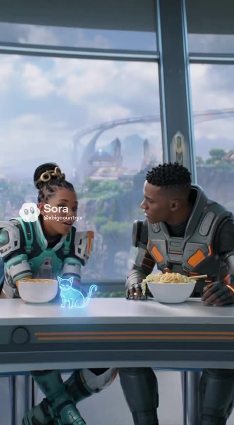 Apex legends debating over which was better a cat or a dog