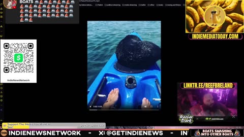 Boats Smashing Into Other Boats LIVE! #151 #React @GetIndieNews @ReefBreland @IndLeftNews