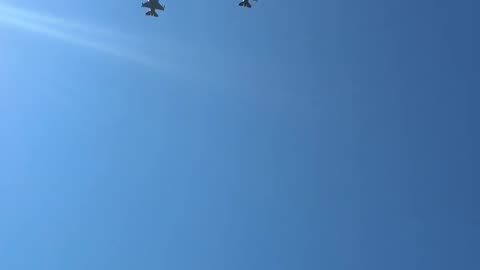 Trump greets Polish President Nawrocki as F-16 and F-35 fighter jets fly overhead