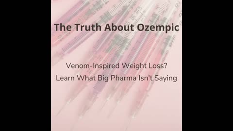 From Venom to Ozempic | The Poison Hiding in Plain Sight | Front Porch Talks Blogcast