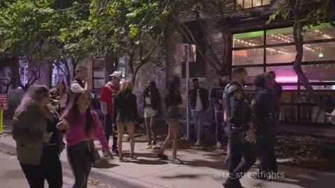 Wild Fight on 7th Street Fort Worth – November 6, 2022 Incident Caught on Camera