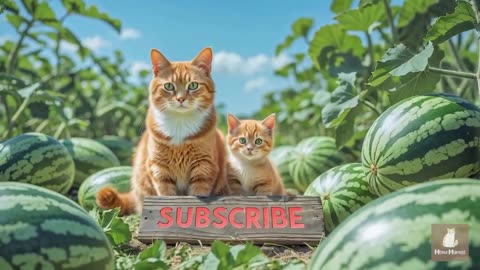 💔 Kitten Cries for #CatMom After Fall — #CuteCat Scene in Tomato Field Will Melt Your Heart 🍅😭