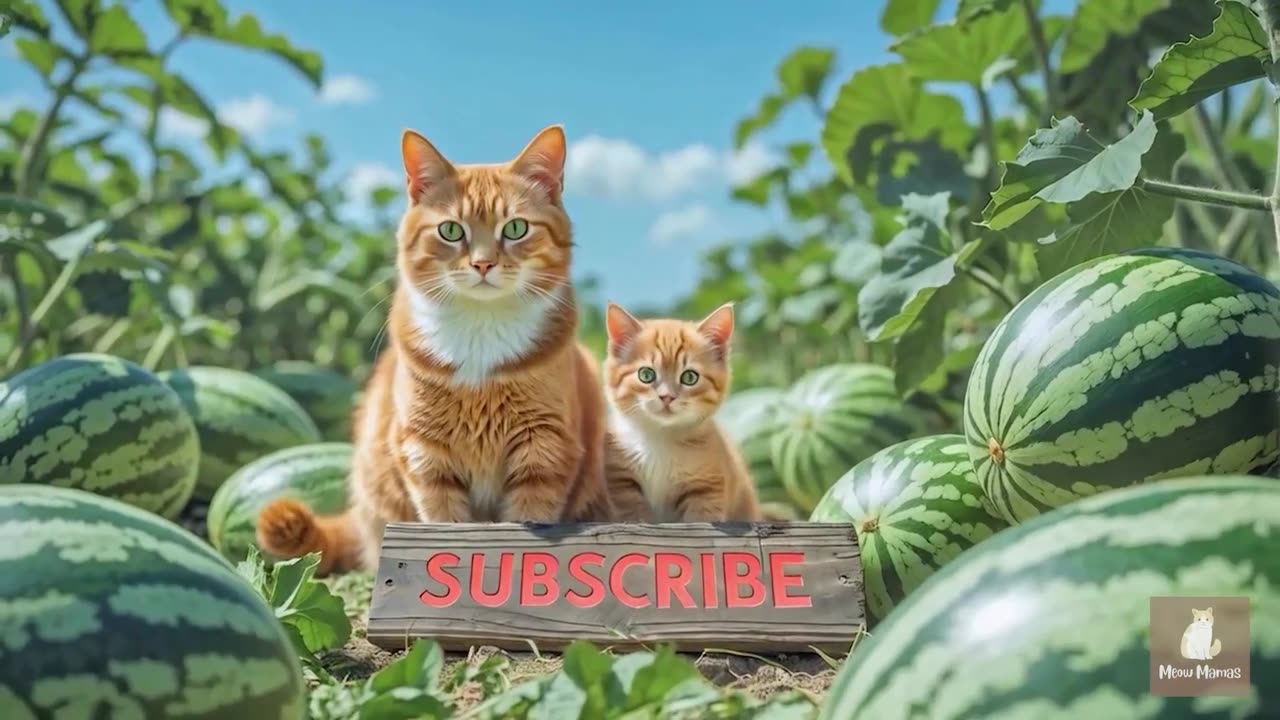 💔 Kitten Cries for #CatMom After Fall — #CuteCat Scene in Tomato Field Will Melt Your Heart 🍅😭