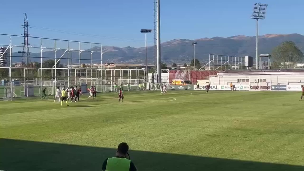 Vardar - Preston Lions 1 goal