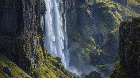 icelandic_waterfalls_crash_through_volcanic_cliffs_their