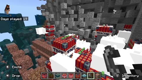 the biggest Minecraft explosion