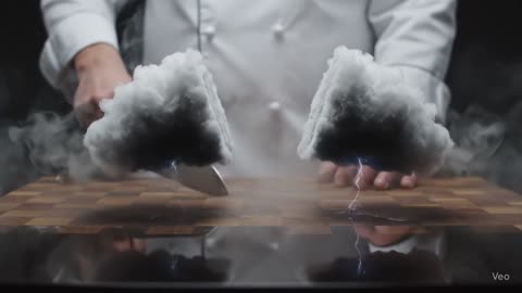 cloud cutting asmr