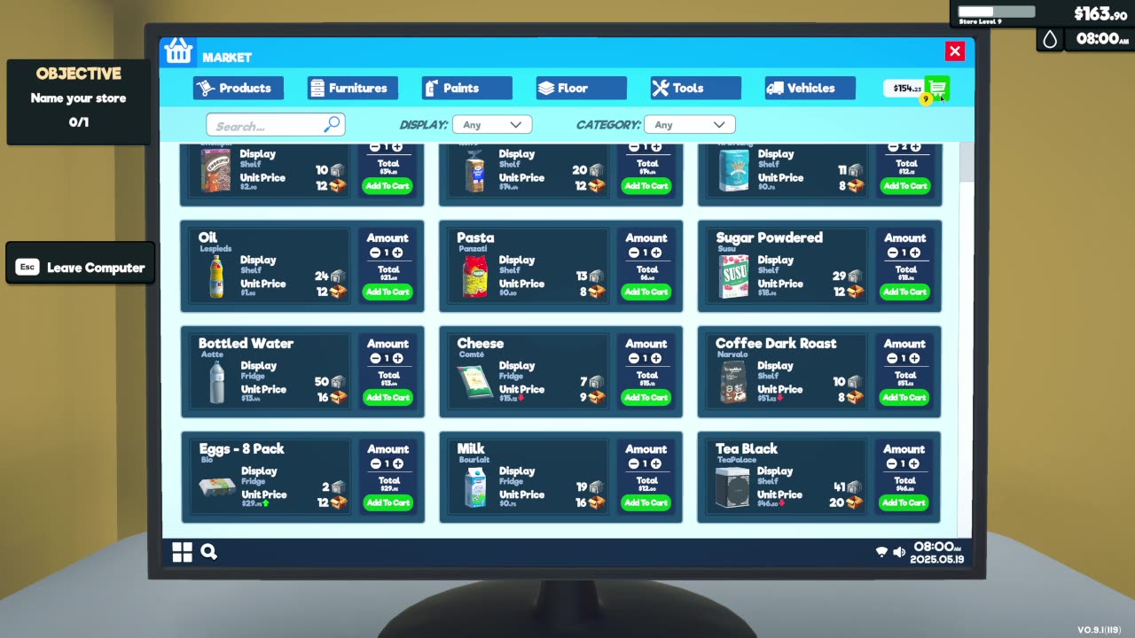 Supermarket Simulator, May 19. 2025