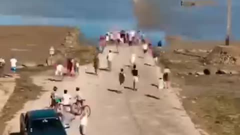 The Road that disappears twice a day