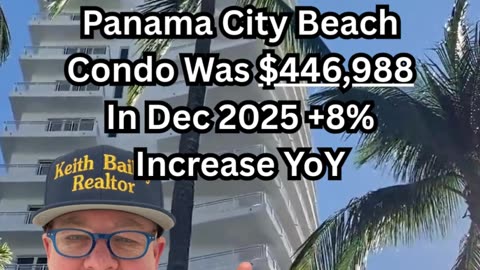 Did you know the condo average sold price difference between Destin and Panama City Beach