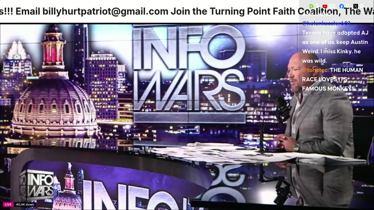 Alex Jones, Info Wars, 12/26/2025