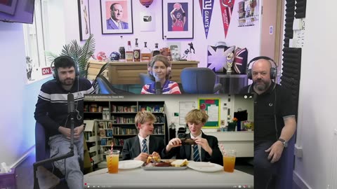 BRITS React to British Highschoolers try Texas BBQ!